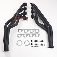 Long Tube Headers For 1967-1970 Mustangcougarfalconfairlanetorino 351c Black Long Tube Headers For 1967-1970 Mustangcougarfalconfairlanetorino 351c Black