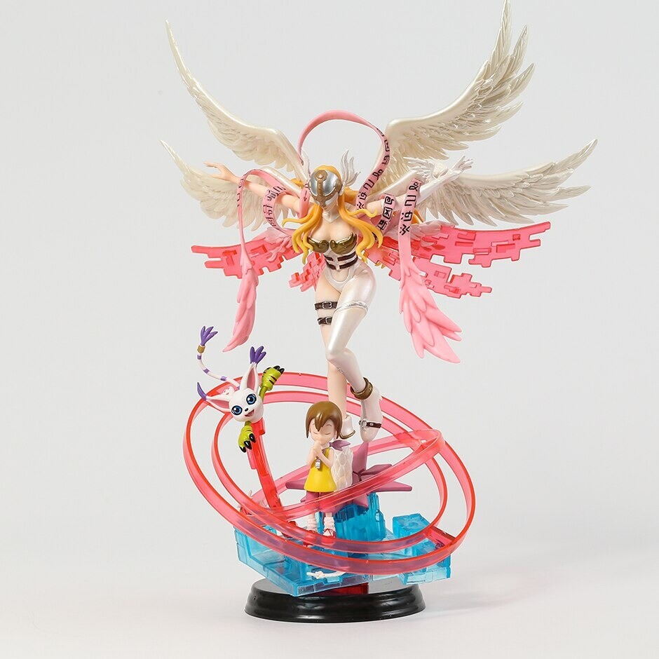 In Stock New Digimon Adventure Angewomon Anime Figure Resin Statue