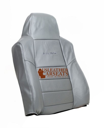 Driver Side Bottom Leather Seat Cover 03-04 Compatible With Ford F250 F350 4X4 E