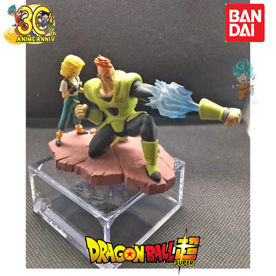 Gashapon Dragon Ball Z IMMAGINATION FIGUR 3 CYBORG C16 E C18 DIORAMA BANDAI 