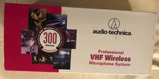 Audio-Technica Pro VHF Wireless System 300 Series ATW-0327  Microphone Included