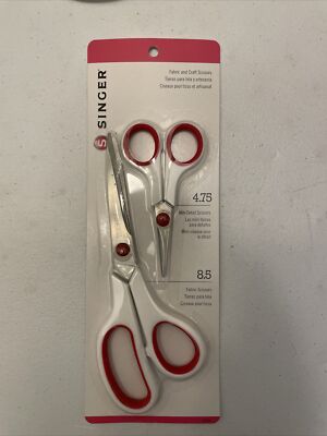 Singer Notions 03404 Scissors Set 8.5'' & 4.5'' -