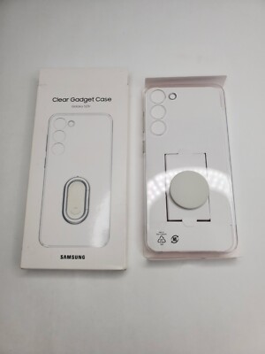 GENUINE Samsung Clear Gadget Cover Case Galaxy S23+ Plus EF-XS916CTEGUS