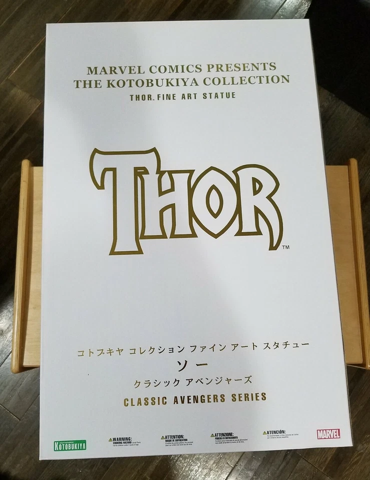 КОТОБУКИЯ ТОР Мстители классическое изобразительное искусство статуя MARVEL номер 302 - Изображение 2 из 4