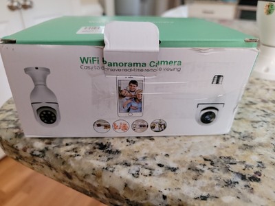 JxlCam Wifi Panorama Camera Real Time Remote Viewing Open Box