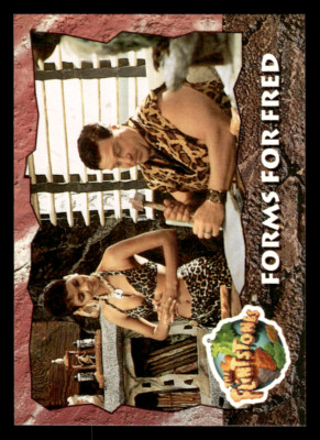 The Flintstones - NM- TOPPS - Forms from Fred #45