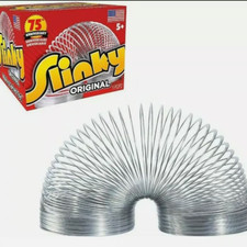 Original Slinky Brand- SLINKY Walking Fun Spring Toy 75th Anniversary Edition