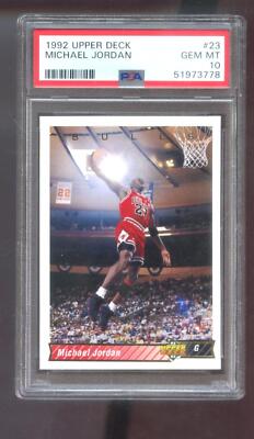 1992-93 Upper Deck #23 Michael Jordan PSA 10 Graded