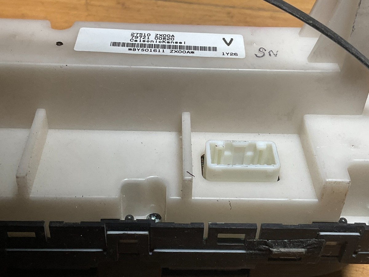 2007-2009 Nissan Altima A/C Heat Temperature Climate Control 27510