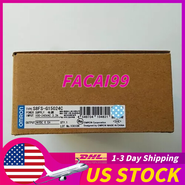 Brand New OMRON Power Supply S8FS-G15024C Free Shipping