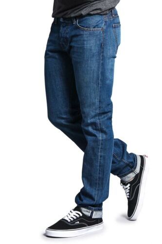 Men's Made in USA Straight Fit Denim Premium Selvedge Jeans Pants -M527SV-B1D7 - Picture 4 of 40