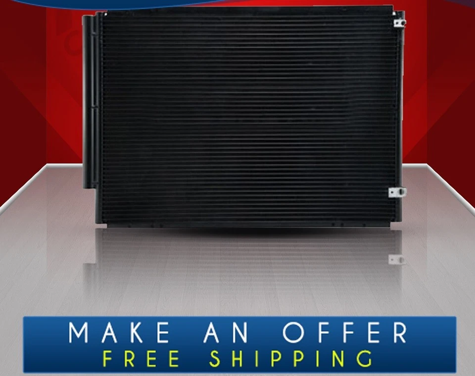 Condensador de aire acondicionado para Lexus RX350 2007-2009 / Todo motor OEM: 884600E020 ACS Foto 2 de 2