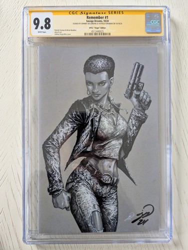 REMEMBER #1 NYCC 2024 CGC 9.8 SIGNED JOHNNY DESJARDINS AND PATRICK FOREMAN