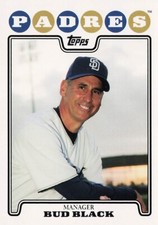 Bud Black Topps 2008 Baseball Card #94