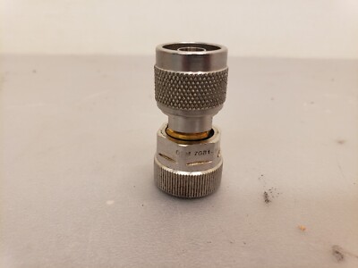 QTY=1 APC-7 - Type N Female Adapter MACOM Omni-Spectra 7081-2301-00 RF Microwave
