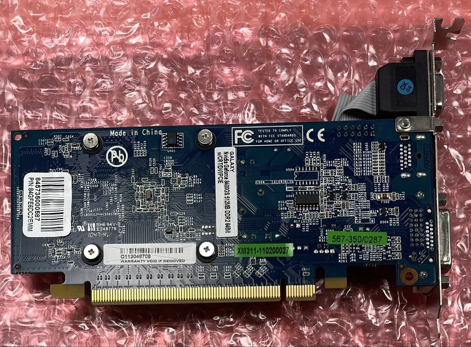 PhysX by NVIDIA 512mb/mo DDR2 DVI+VGA GEFORCE Graphics Card 8400 GS OPEN BOX - Image 3 of 4