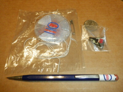 ESSO REFLECTOR~PIN~MECH PENCIL MINI LOT OIL COMPANY GASOLINE EXXON STANDARD #7