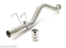 M2 HORNET HONDA CIVIC EG VTI 70MM PUNTA DE ESCAPE CAJA TRASERA SILENCIADOR 2.5" Y2843  