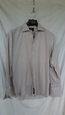 Hickey Freeman French Cuff Mens Shirt Size 16 / 34 MADE IN AMERICA