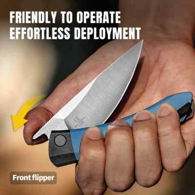 Kizer Cutlery Mini Momo Folding Knife 3.25'' 154CM Steel Blade Aluminum Handle
