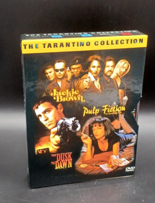 The Tarantino Collection - Jewelcase Edition Jackie Brown Pulp Fiction DVD Box