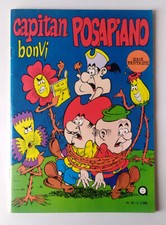 Bonvi CAPITAN POSAPIANO collana GAIE FANTASIE numero unico Edizioni Alpe 1985 10