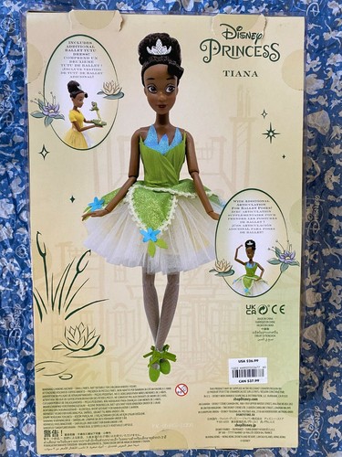New Disney Tiana Ballet Doll – 11 1/2'' The Princess and the Frog - Picture 2 of 6