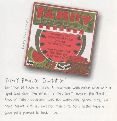 "FAMILIENTREFFEN" MY MIND'S EYE SEASONS ~ SOMMER BBQ PICKNICK PARTY FREUNDE * - Bild 6 von 6