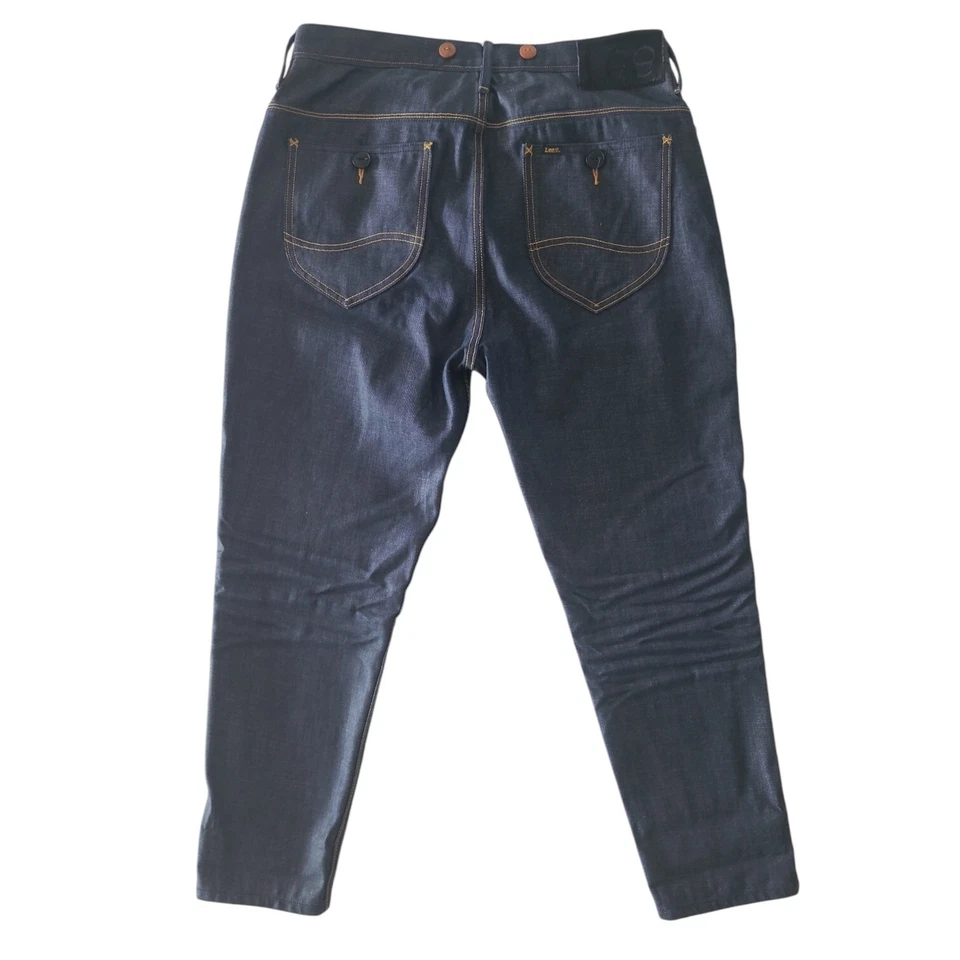 Lee Womens Size 14 Loose Betty With Button Detail- Lxx Dark Wash Jean - image 2 of 4