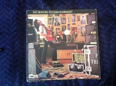 Pat Travers Putting it straight vinyl LP record