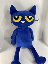 Kohls Cares Pete the Cat Plush 14" Blue Stuffed Plush Animal Toy Character 12