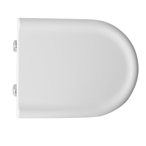 Bemis sedile wc per vaso Dolomite Clodia bianco in legno ricambio copriwater