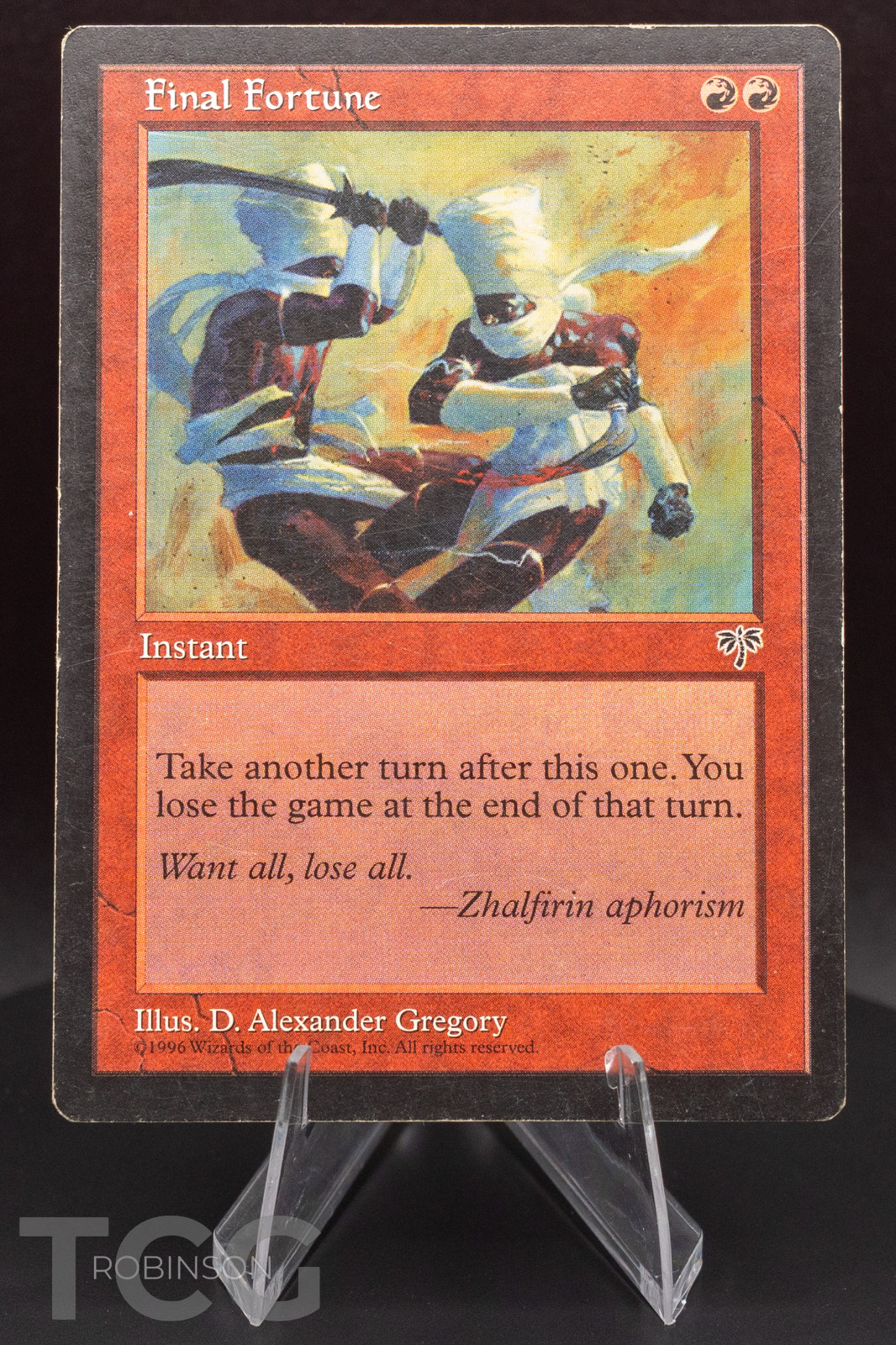 Final Fortune: 1996 Magic the Gathering - Mirage Regular
