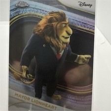 Topps Chrome Disney Zootopia 2025 Mayor Lionheart #170 Base Set Trading Card