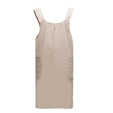 Creative Linen Cross Back Apron Breathable Sleeveless Baking Cooking Apro