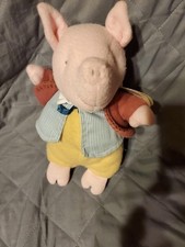 Eden Toys Pigling Bland Plush Pig Beatrix Potter 9" Vintage