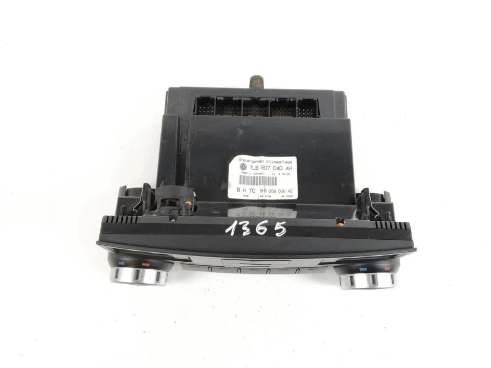 Unidad de control aire acondicionado diésel Volkswagen Touareg I 2007 7L6907040AH RZV72104 Foto 2 de 4