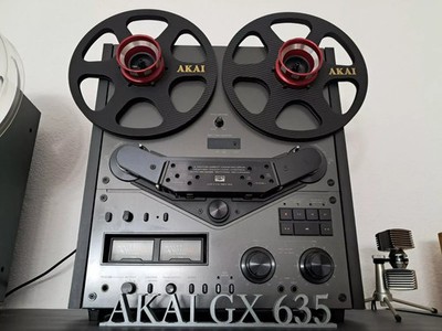 NAB Spulen 2 Stück für Akai GX 635, 630, 646, 747, 600, für Bandmaschine Tonband