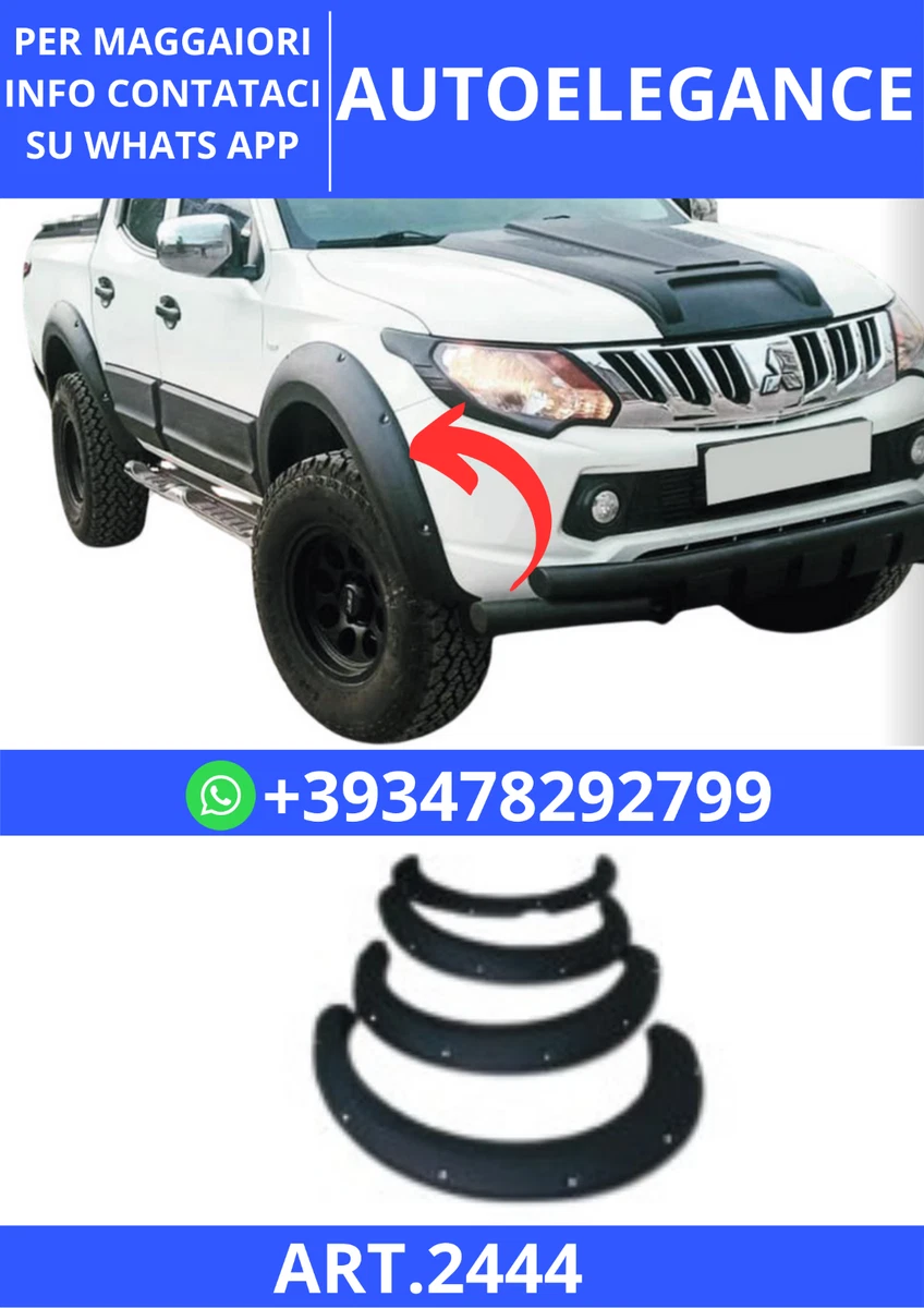 Crystal Front Bumper Light Lamp Fit Mitsubishi L200 Animal Warrior 1995 - 2005 E - Foto 8