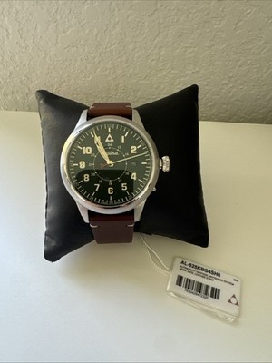 Alpina Startimer Pilot Men's Green Dial Watch - AL-525KBG4SH6 for