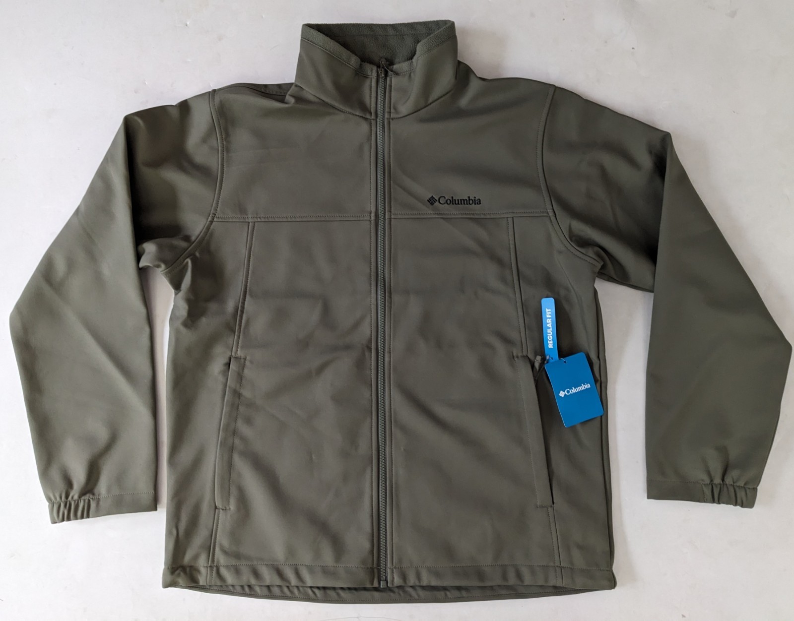 Columbia Mt. Village Softshell Hombre Chaqueta Verde Talla M L XL Totalmente Nueva