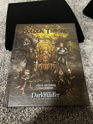 #ad Secrets Of The Golden Throne By Open Ended Games; Hardcover $35.00