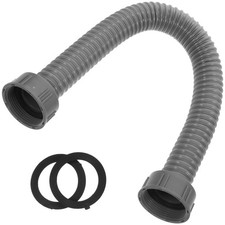 Kitchen Basin Sink Drain Pipe Plastic Hose Bathroom Flex Drainage