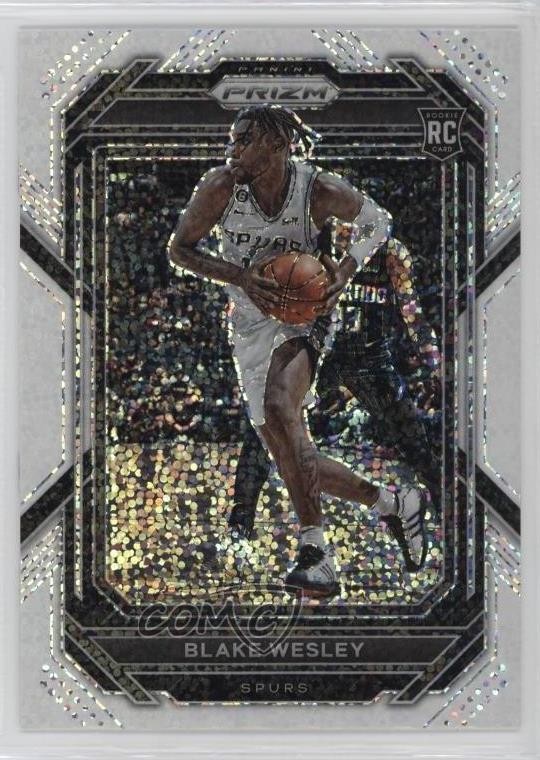 2022-23 Panini Prizm White Sparkle Prizm Blake Wesley #264 13kh
