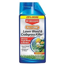 BioAdvanced Weed & Crabgrass Killer 32oz Spray Lawn Weed Control 12400 Sq Ft