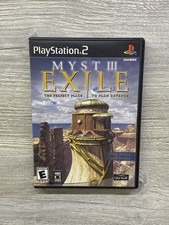 Myst 3 Exile Sony Playstation 2 PS2 - CIB w/Manual! EXCELLENT + Mint Disc!