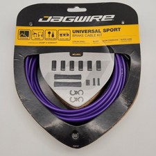Jagwire Universal Sport Bicycle Brake Cable Kit Purple OPEN PACKAGE