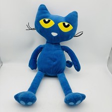 Pete The Cat Plush Stuffed Animal Blue 15" Kohls Cares