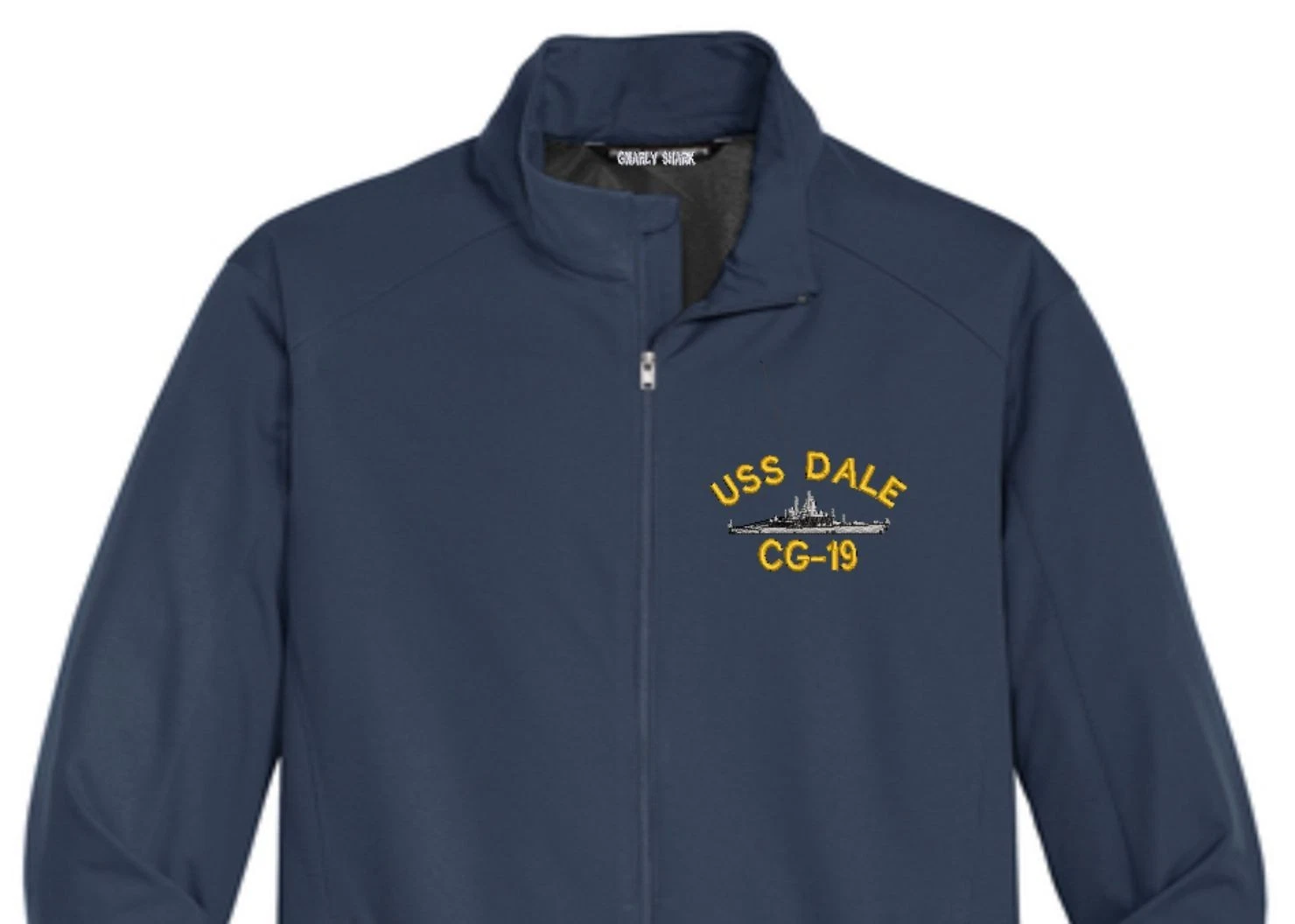 USS DALE CG-19 Soft Shell Jacket. New. U.S. Navy