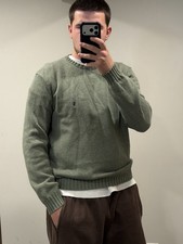 Vintage 90  s Ralph Lauren Crew neck Sweater Size M-L green